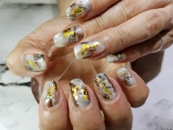 シュガーネイル(sugar nail)/ニュアンスネイル