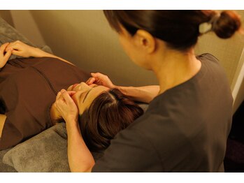 つぼぜん/【小顔】リラックスしながら小顔