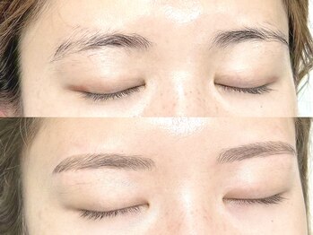 ソプラ 京都駅前店(sopra)/ふんわり韓国風 平行眉