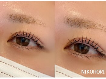 ニコホリ(NIKOHORI)/まつ毛パーマ/ラッシュリフト