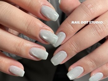 ネイルドットスタジオ 堺筋本町(NAIL DOT STUDIO)/水色マグネット