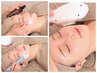 【フォトIPL光フェイシャル＆PDRNサーモンDNA美白液導入】顔から首まで艶卵肌