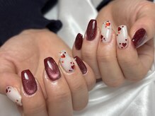 モーヴ(MAUVE)/ジェル/4本アート