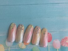 ネイルサロン&スクール ジーナ(GINA)/４月定額きれいめエレガント