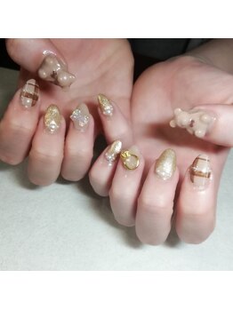 エミニーバイディーアール(EMINY by DR)/テディベア×チェック