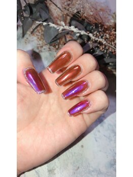 メイネイル(m.ei.nail)/オーロラネイル