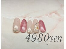 フェアリーヘア ニーナ(Fairy Hair Ni-na)/3月特別ネイル4980円/パラ5980円