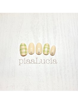 ピアルシア(piaaLucia)/チェックネイル