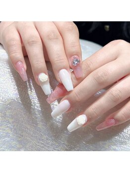 クイーンズビューティーサロン 新宿本店(Queen's beauty salon)/チップ長さだし定額コース