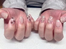 コーシェリ(koselig)/お花とキラキラホログラム☆