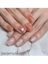 カラーリリー 恵比寿(Calla lily)/桃ネイル