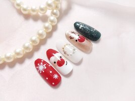 クリスマスネイル