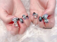 シナモンネイル(cinnamonnail)/バレンタインネイル