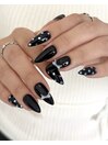 black × ribbon