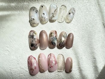 ショワ(Choix.)の写真/【新規オフ無料】毎月変わるトレンドデザインを定額で◎価格以上の満足感と高技術な仕上がりで理想の指先♪