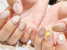 ボネール(nail ＆ eyelash Bounail)/ニュアンス　ケア付　パラジェル