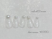 ネイルアート ジマー/クリアニュアンスコース¥6990