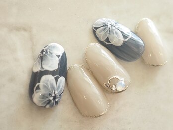 ヴィラファボリエ 白金台(Villa Favorie)/フラワーネイル