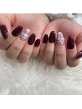 トータルサロン 白べぇーっ プラス/ワインレッド