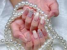 ナナアンドコー(Nana&Co.)/リボン、マグネットネイル