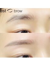 エストブロウ 麻布十番店(est brow)/眉毛　アイブロウ　間引き