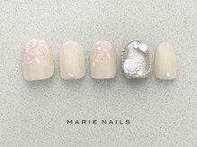 マリーネイルズ 大阪梅田店(MARIE NAILS)/新規様7000円 0326e リボン