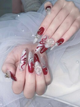 アニーネイル 新大久保(Any Nail)の写真/【新大久保駅徒歩2分】ワンホン・韓国ネイルをお得に!こだわりのパーツ,トレンドデザインで映えるお手元に!