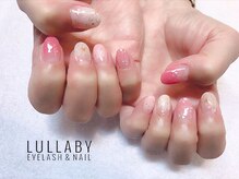 ララバイ 三軒茶屋店(LULLABY)/ピンク　桜ネイル