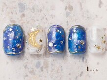 アイネイルズ 吉祥寺店(I nails)/夜空ネイル