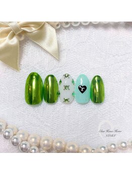 エルア ホノ ホノ(Elua Hono-Hono)/【推しネイル】SnowMan★緑担当