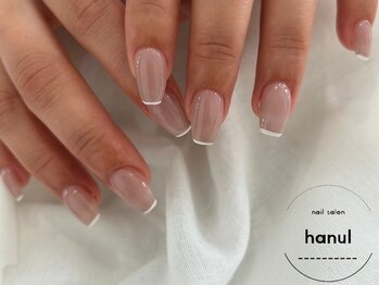 ハヌル(hanul)の写真/【加古川】シンプルだけど気分が上がる指先に◎技術力×丁寧なケアが自慢★初めての方にオススメ◎