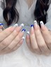 ≪ジェル≫美爪フレンチネイル（クリアベース）¥7700　
