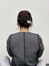 ミカヅキ 赤坂/編み込みアップヘアセット！