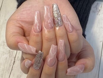 ネイル マックスケリー 神戸(MAXKELLY)/大理石風ネイル