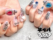 ネイルマフィア 渋谷(NAIL MAFIA)/アプレミディ＋強めパーツ