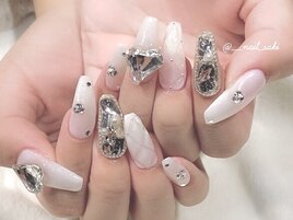 【Saki】キルティングネイル