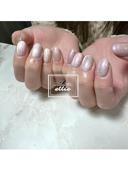 エリー(ellie)/偏光パールマグネットネイル