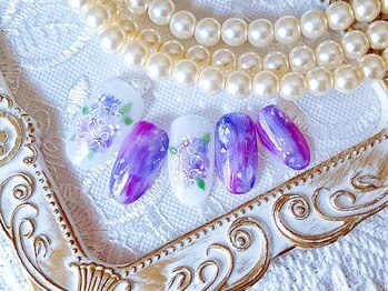 梅雨ネイルデザイン