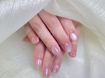 ユキ 小岩(YUKI.)の写真/【高技術×モチ】シンプルネイルも美フォルムでトップレベルの仕上がり♪400色以上のカラー&豊富なデザイン