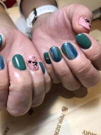 ～星形スタッズネイル～