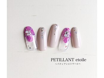 ペティアン エトワール アイラッシュアンドネイル(PETILLANT etoile)/定額コース¥8800NEWデザイン♪