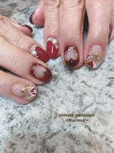 プライベート ネイルサロン マーマ(murmur)/ハートデザイン