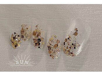 ラメグラデーション