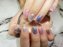 シュガーネイル(sugar nail)/オーロラネイル