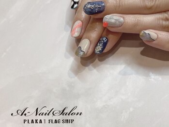 エーネイルサロン プラーカ本店(A-Nail Salon)/ニュアンスネイル