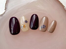 深みカラー　シンプルアート