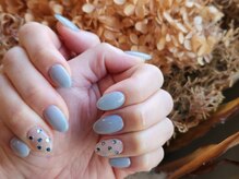 ネイルアンドリラクゼーション マーブル(MARBLE)/ワンカラー・ラメグラ¥4550