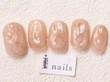 アイネイルズ 渋谷店(I nails)/うるうるピンクニュアンス