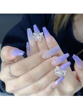 クイーンズビューティーサロン 新宿本店(Queen's beauty salon)/チップ長さだしやり放題