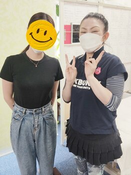 かおりビューティサロン/産前の体重&体型に戻したい☆